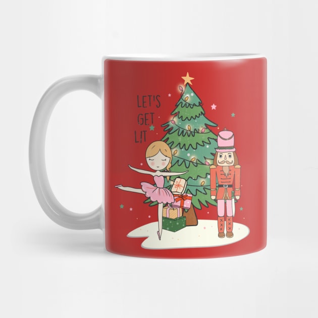 Let's Get Lit for Xmas by Pop Cult Store